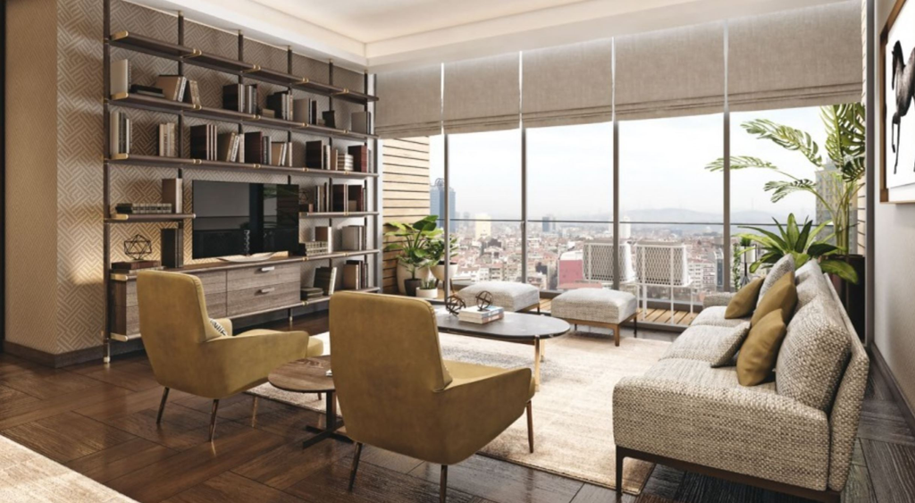 Современные апартаменты в Стамбуле