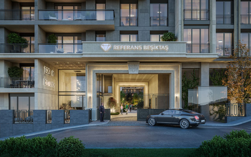 Апартаменты в современном жилом комплексе в центре Стамбула