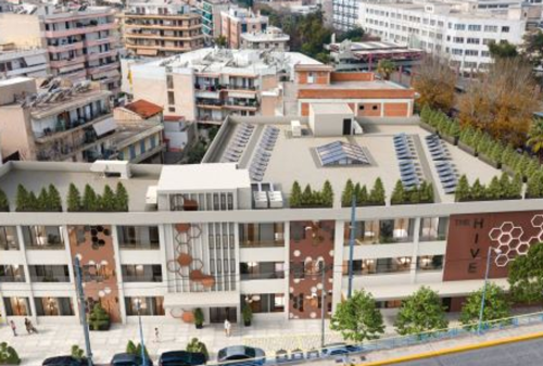 Апартаменты под управлением в Moschato Hive 39238-2